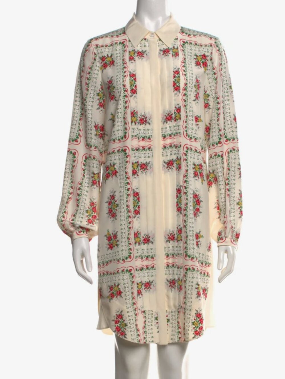 Tory Burch Silk Shirt Dress